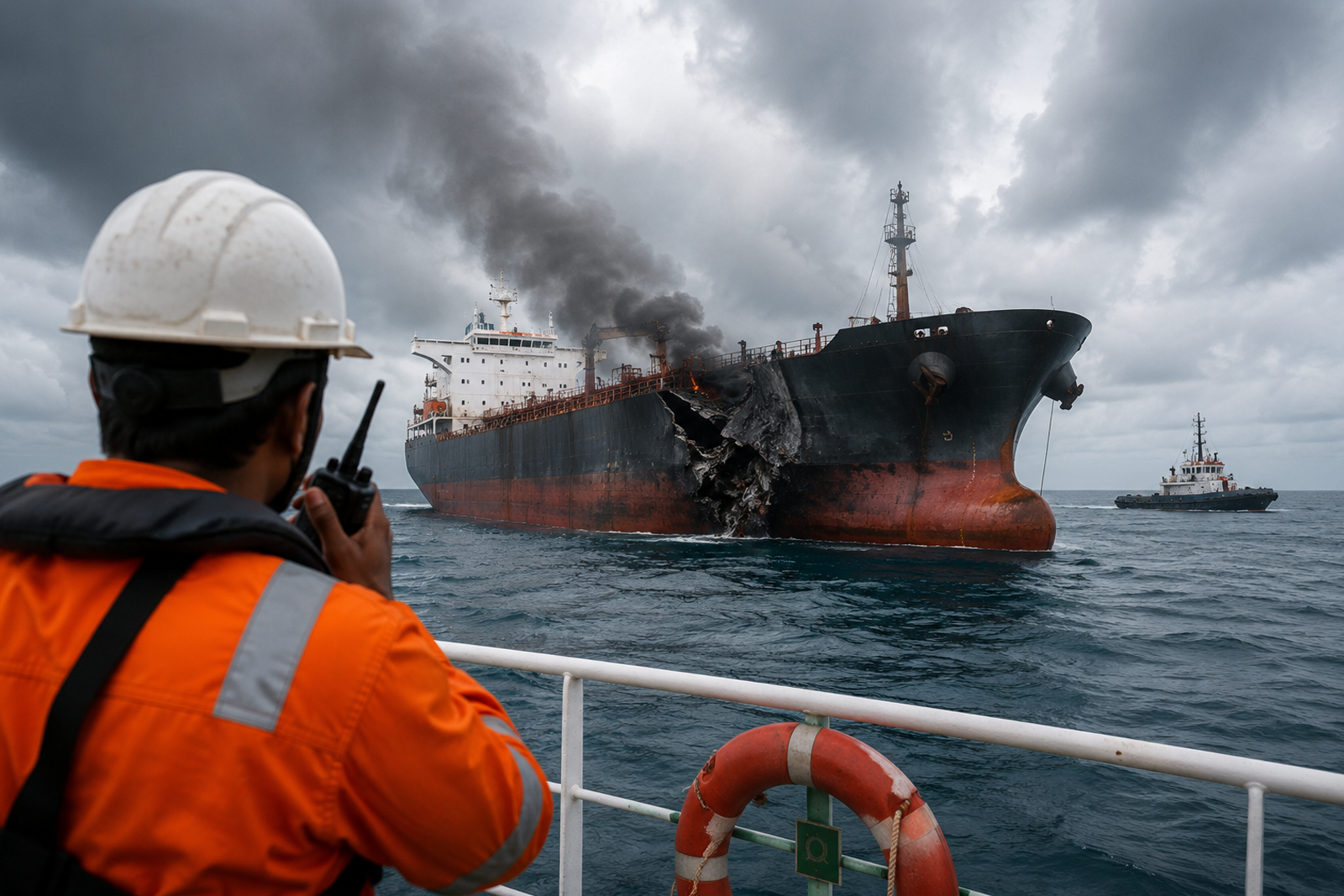 Govt Issues Maritime Alert After Tanker Strike Kills Three Indian Seafarers